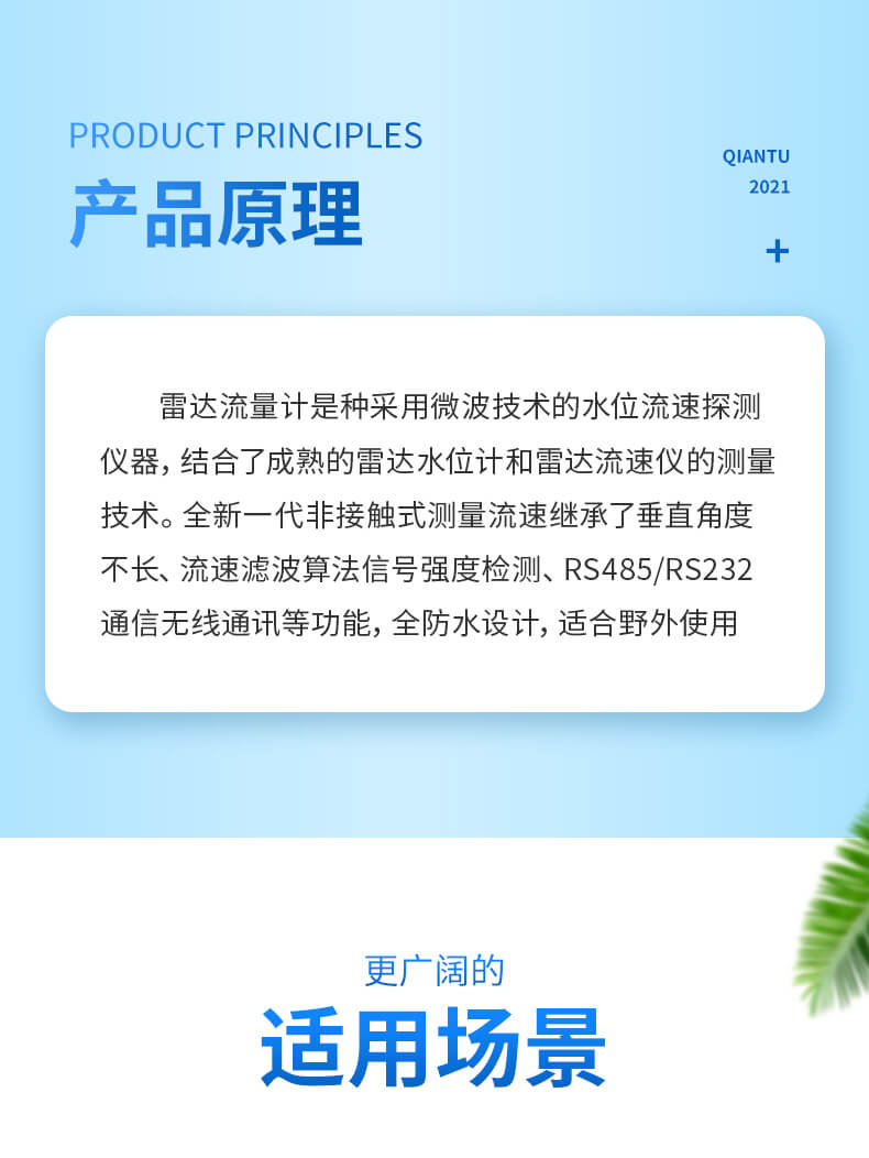 雷达流速流量仪