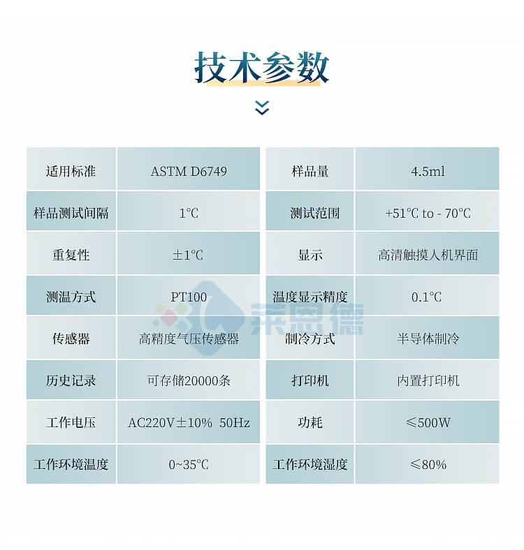 全自动凝点倾点测定仪