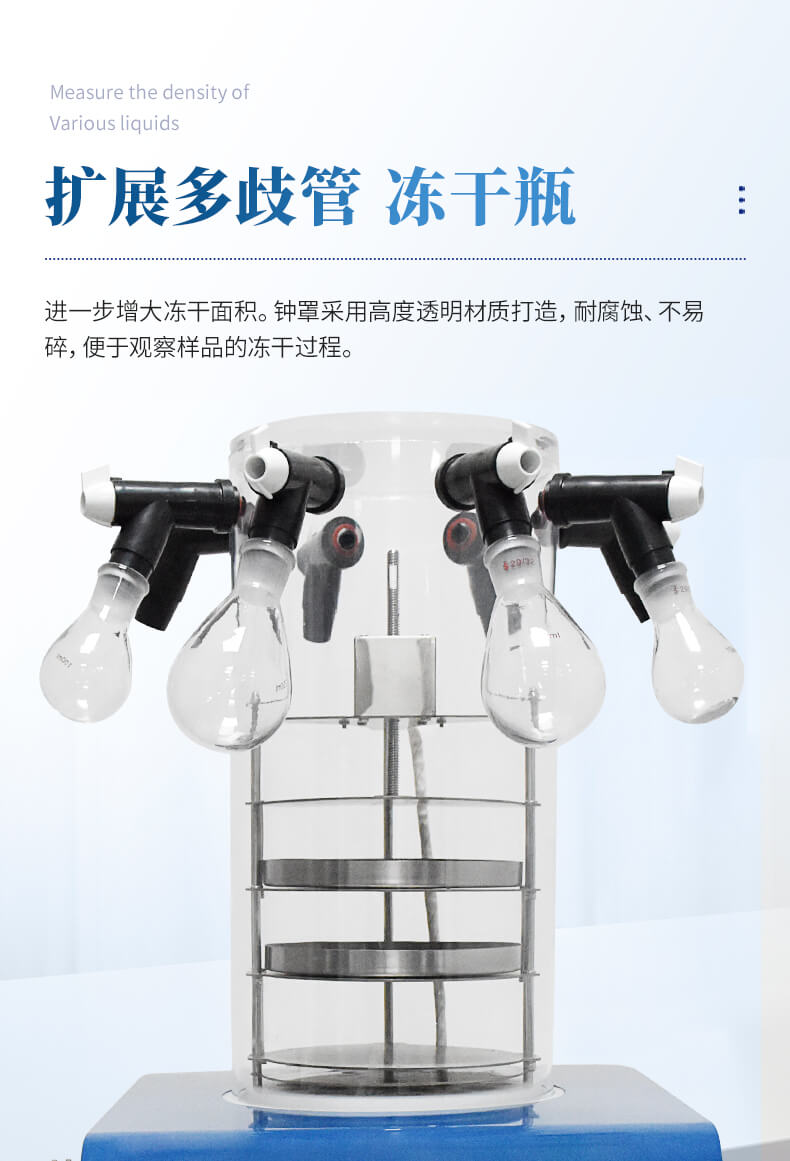 压盖多歧管加热冻干机