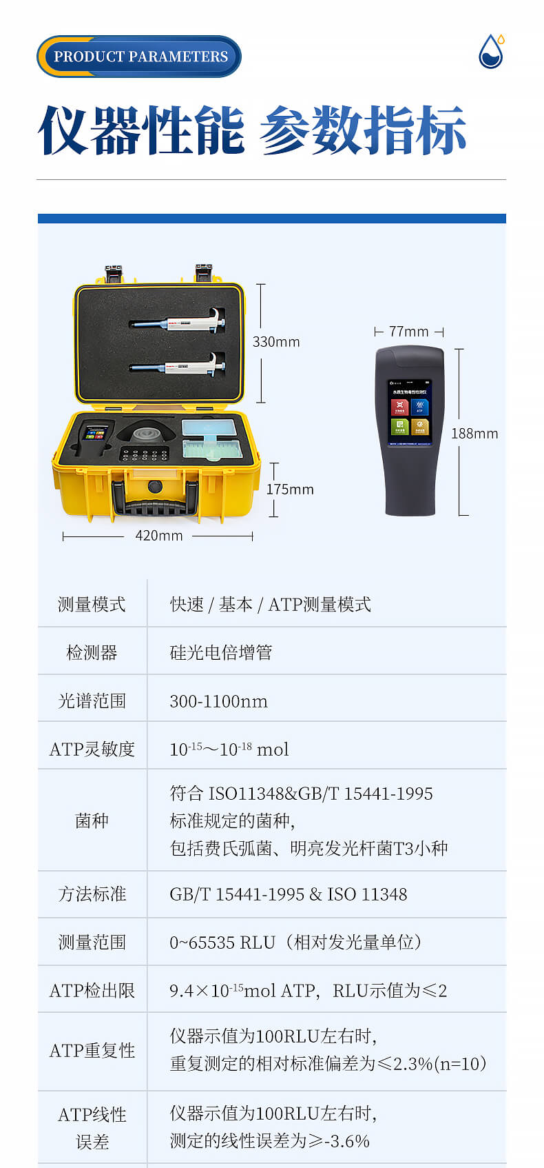 手持式生物毒性检测仪