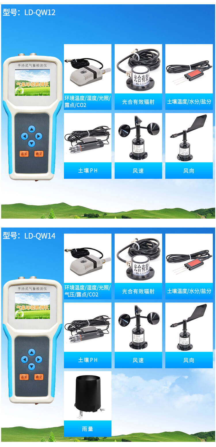 手持农业环境监测仪