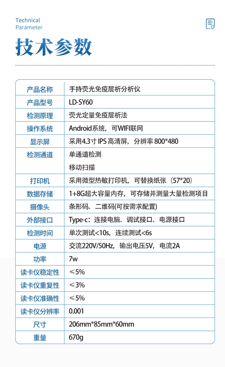 手持真菌毒素快速检测仪
