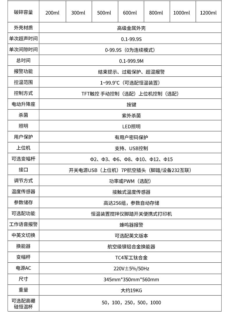 分体式超声细胞破碎仪