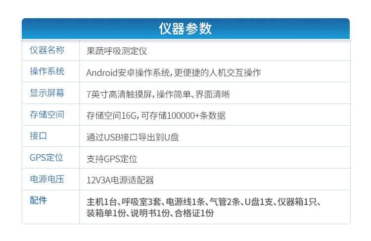 果蔬呼吸测定仪