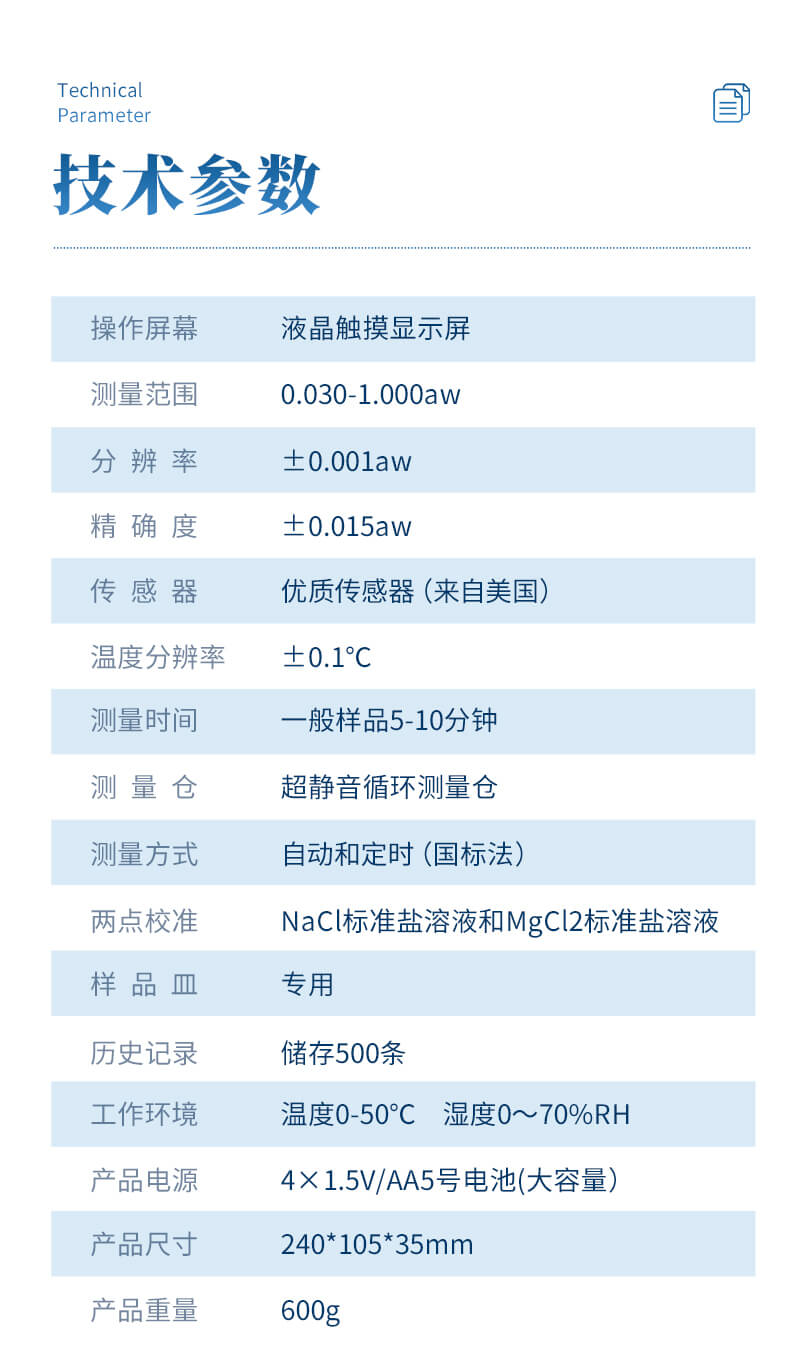水分活度分析仪