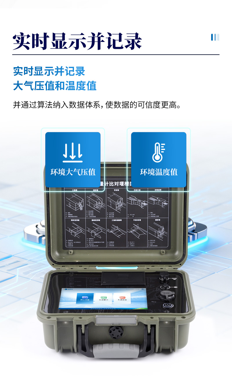 便携式明渠流量仪