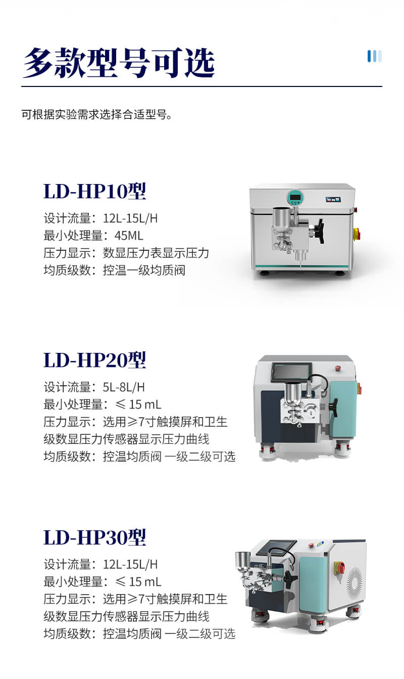 实验室高压均质设备