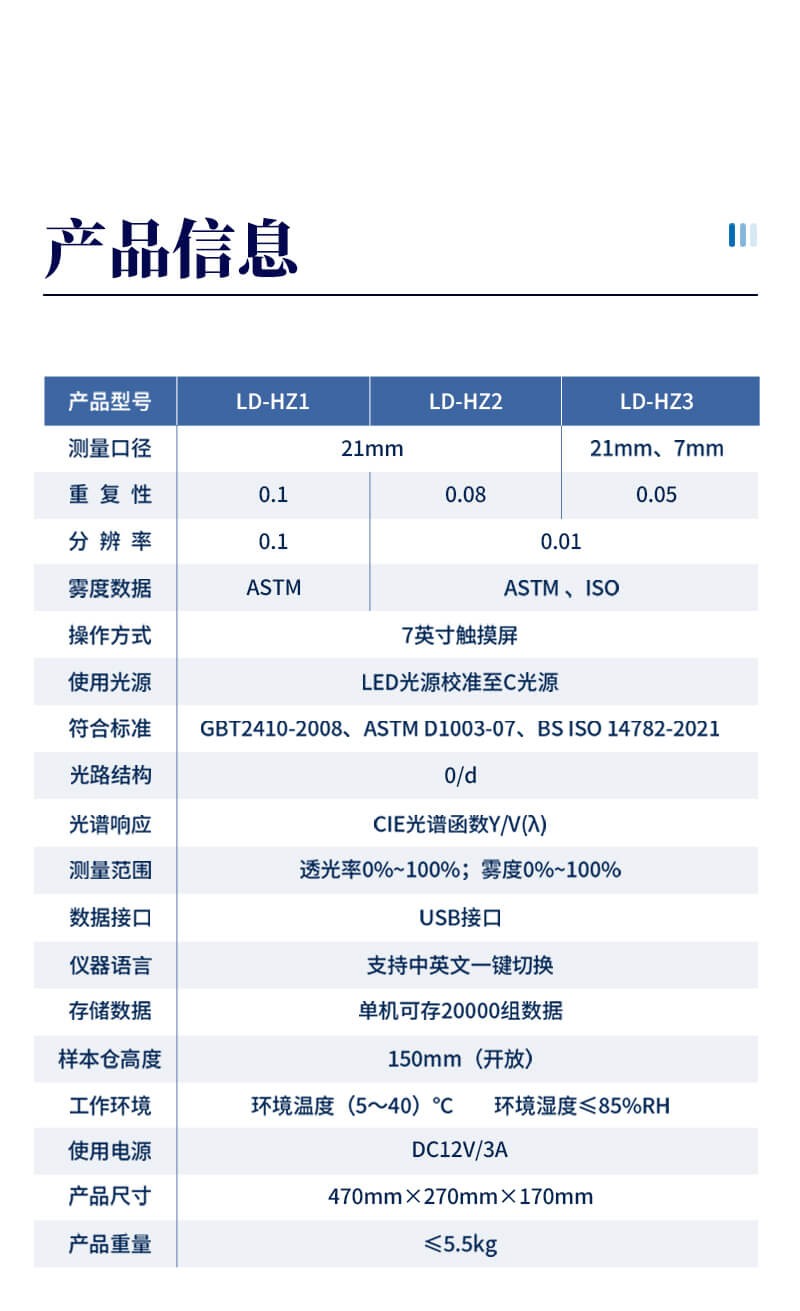 透光率雾度测试仪