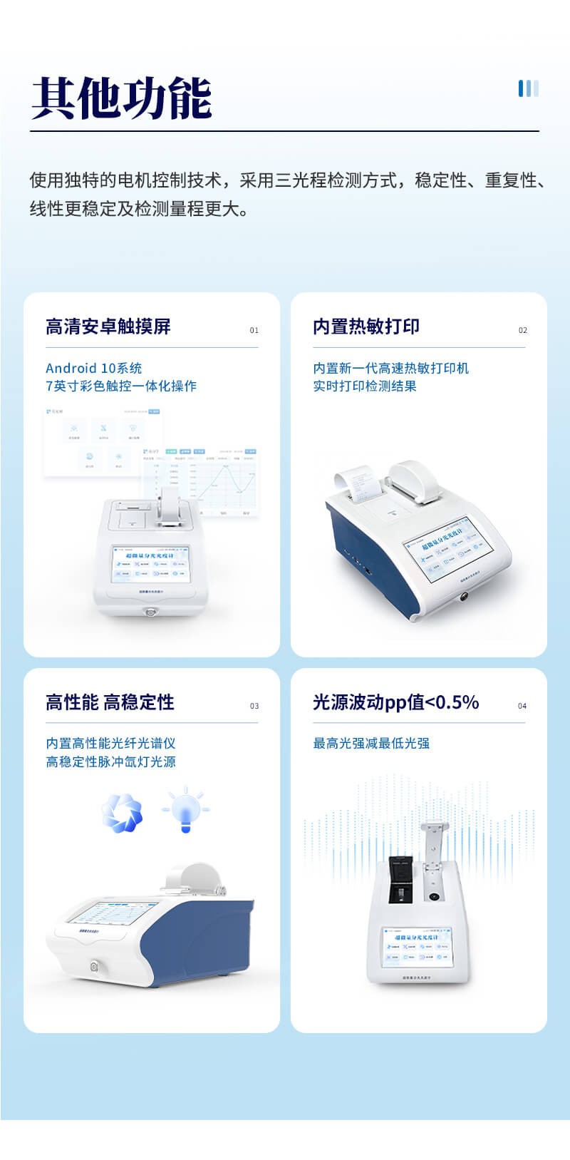 实验室超微量分光光度计
